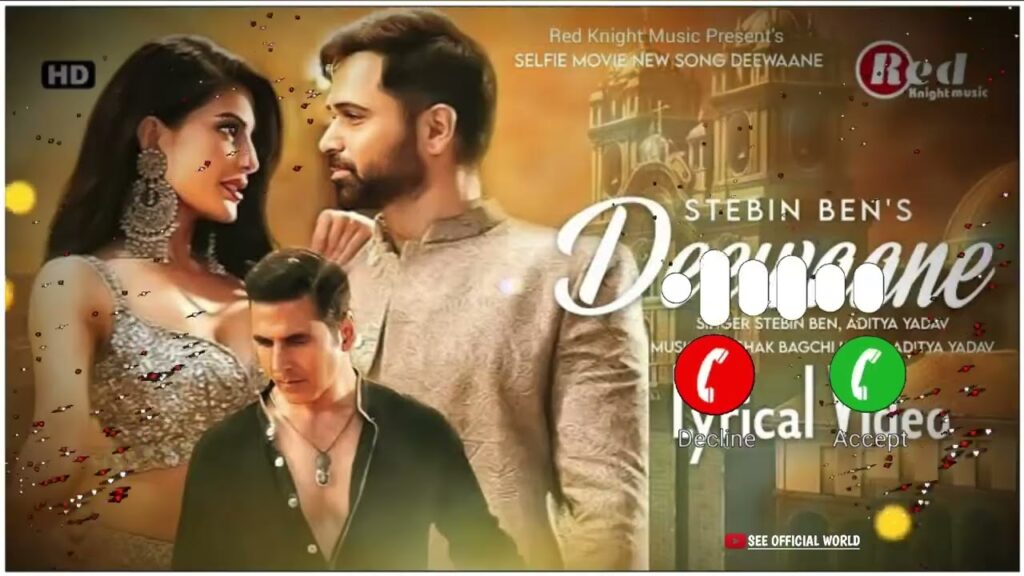 deewane stebin ben song ringtone || selfiee || akshay k || jacqueline F || deewaane song ringtone